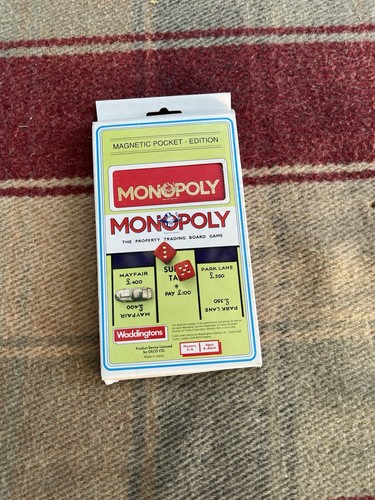 1989 waddingtons monopoly - waddingtons,