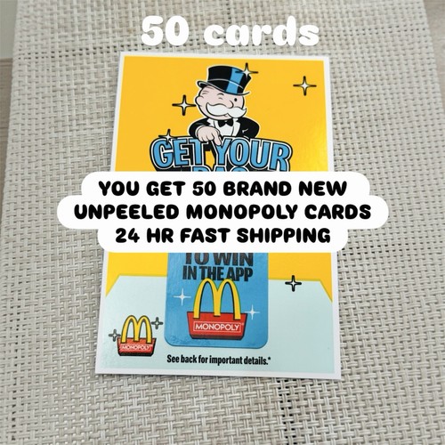 Mcdonald monopoly - mcdonald's,